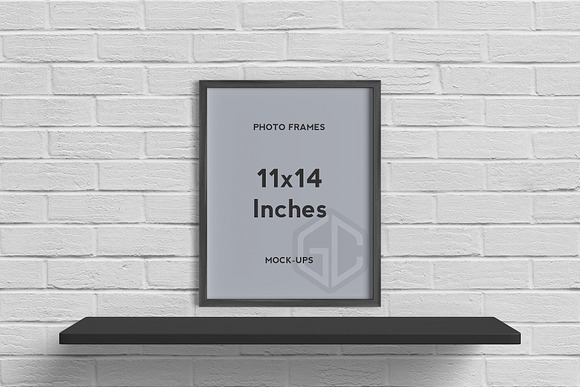 11x14 Inches Photo Frames Mockups in Print Mockups - product preview 3