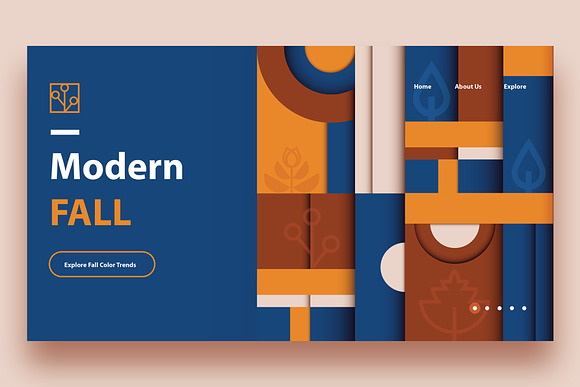 Modern Fall Branding Collection in Patterns - product preview 15