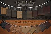 50 Wood & Leather Textures