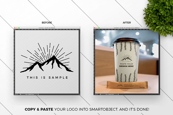 Coffee Cup Mockup Photorealistic in Product Mockups - product preview 1