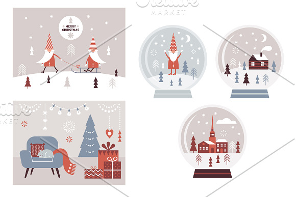 Cozy Christmas in Illustrations - product preview 3