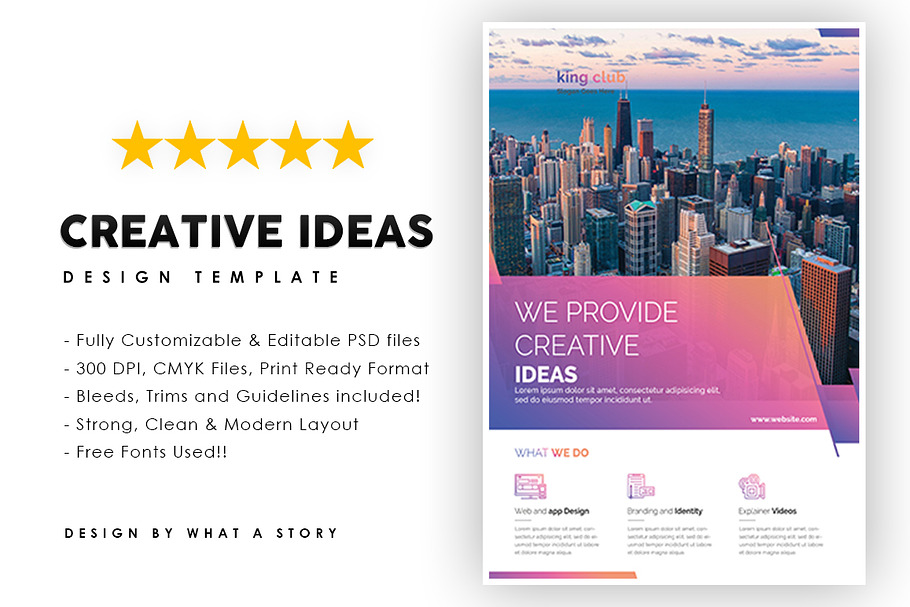 Creative Ideas in Flyer Templates - product preview 8