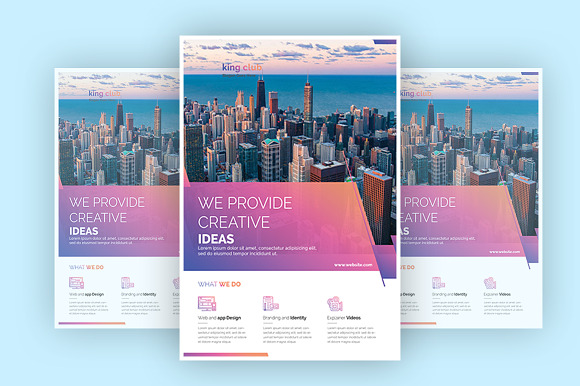 Creative Ideas in Flyer Templates - product preview 1