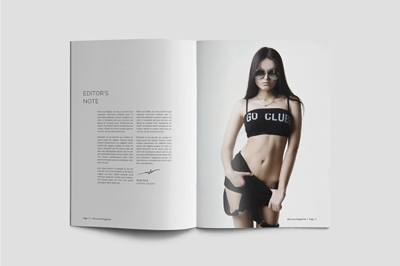 A5 Moscow Magazine in Magazine Templates - product preview 1