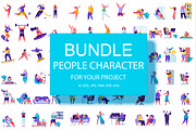 Flat People Character Creator Kit