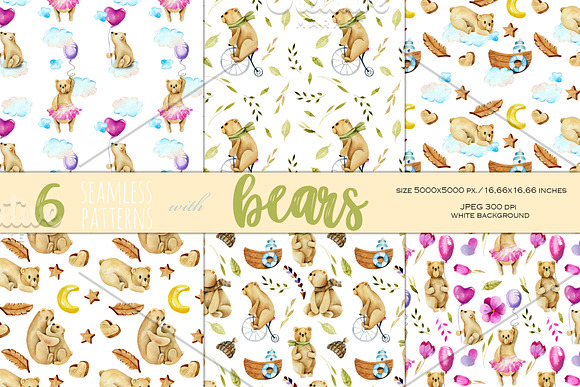 33 Patterns with Animals. in Patterns - product preview 1