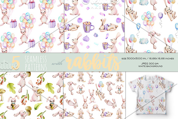 33 Patterns with Animals. in Patterns - product preview 2