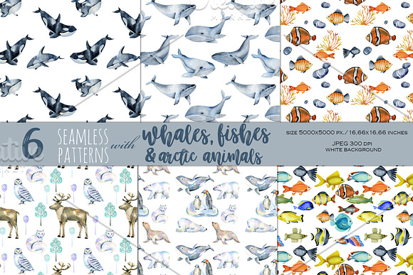 33 Patterns with Animals. in Patterns - product preview 4