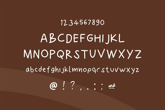 Kiddo font + bonus doodles in Sans-Serif Fonts - product preview 2