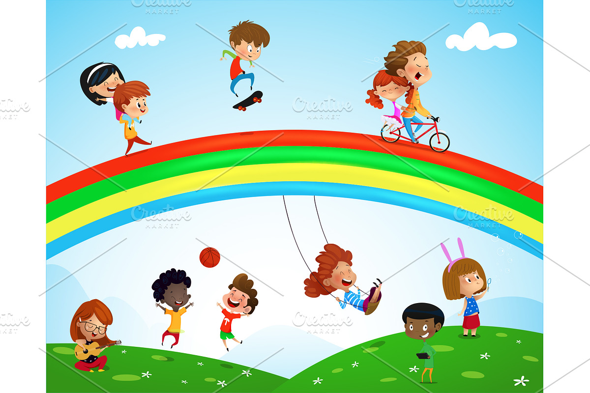 Illustration of Kids in Illustrations - product preview 8