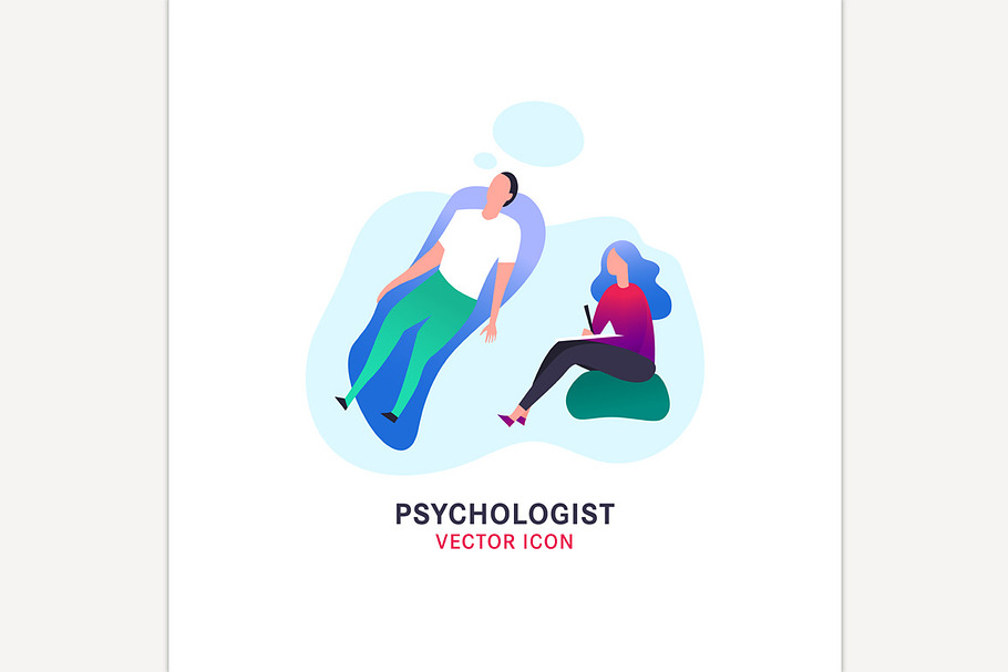 Psychologist and psychotherapist ico