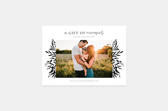 Photographer Gift Certificates GC013 in Card Templates - product preview 2
