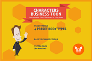 Business Male Toon Character
