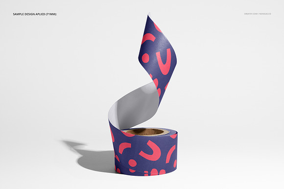Noissue Packing Tape Mockup Set in Product Mockups - product preview 7