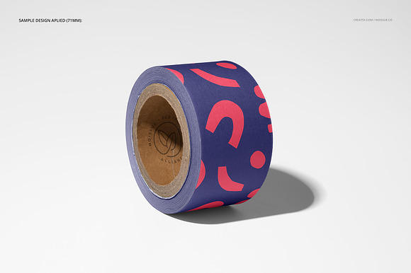 Noissue Packing Tape Mockup Set in Product Mockups - product preview 12
