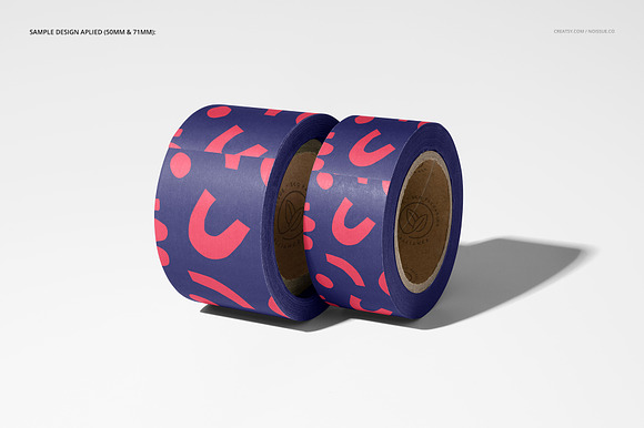 Noissue Packing Tape Mockup Set in Product Mockups - product preview 16