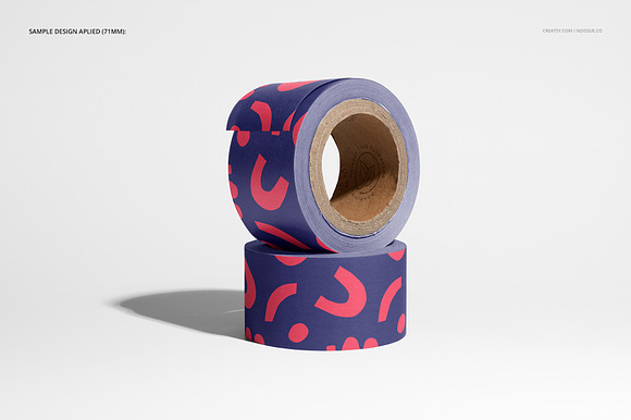 Noissue Packing Tape Mockup Set in Product Mockups - product preview 19