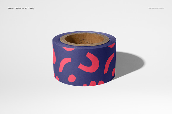 Noissue Packing Tape Mockup Set in Product Mockups - product preview 20