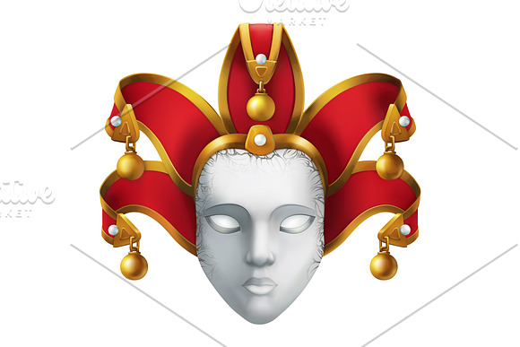 Carnival masks. Mardi Gras. Theater in Icons - product preview 1