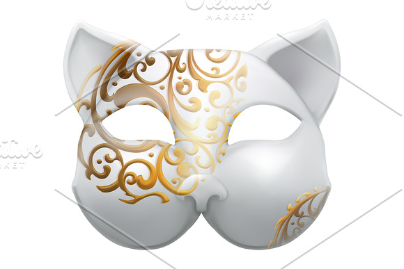 Carnival masks. Mardi Gras. Theater in Icons - product preview 2