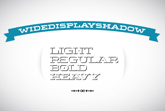 WideDisplay Regular in Slab Serif Fonts - product preview 4