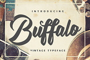Buffalo - Vintage Typeface