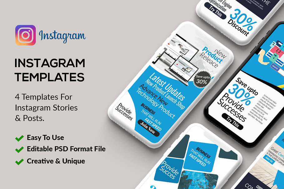 4 Business Instagram Stories