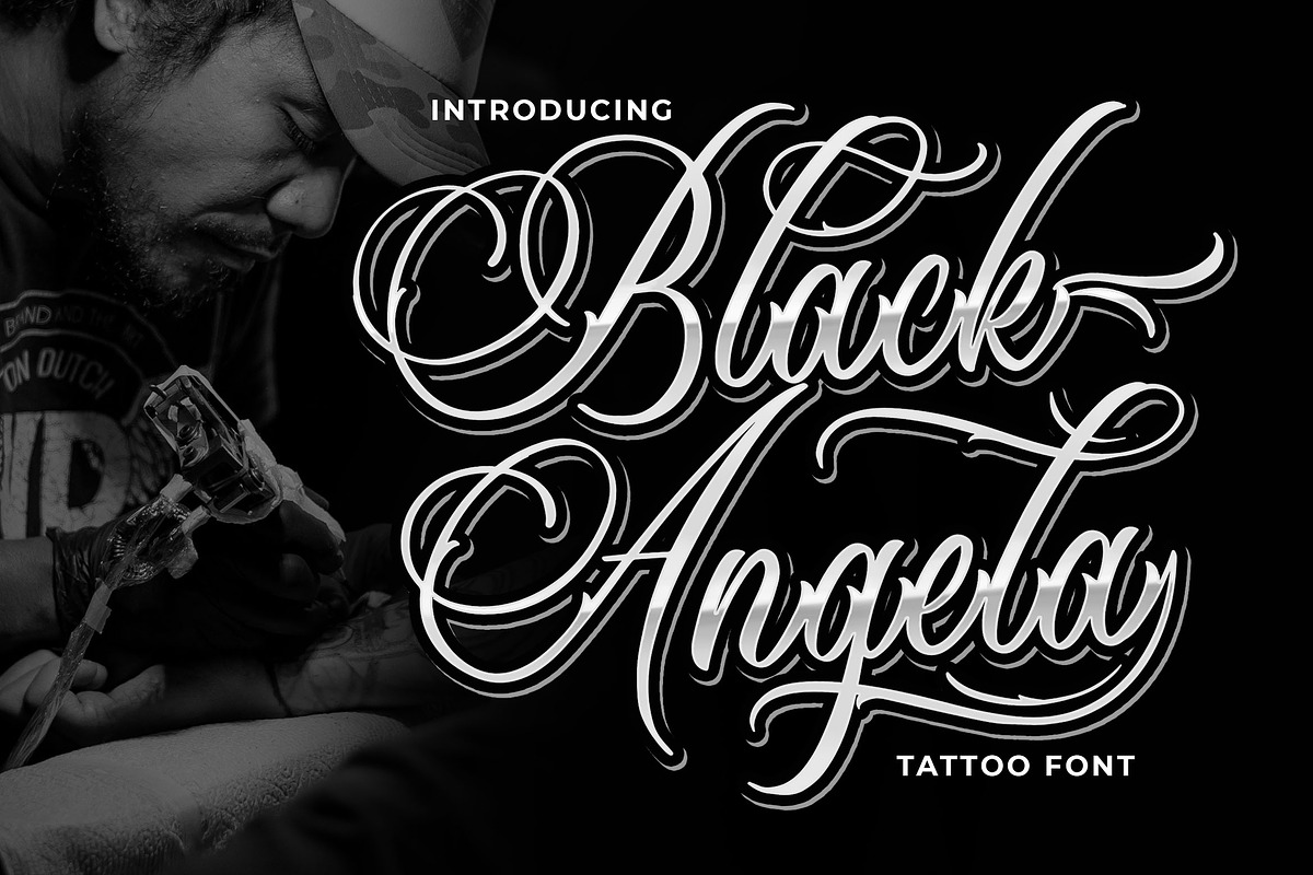 Black Angela - INTRO SALE!! in Blackletter Fonts - product preview 8