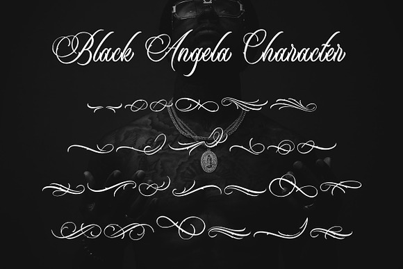 Black Angela - INTRO SALE!! in Blackletter Fonts - product preview 4