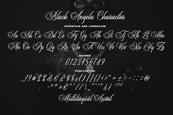 Black Angela - INTRO SALE!! in Blackletter Fonts - product preview 7