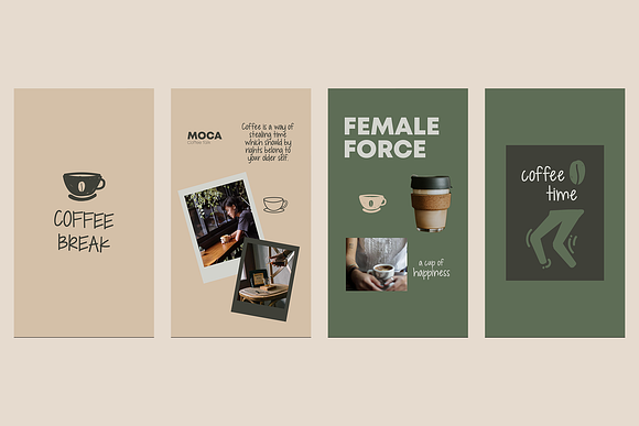 Coffeshop Instagram Templates in Instagram Templates - product preview 8