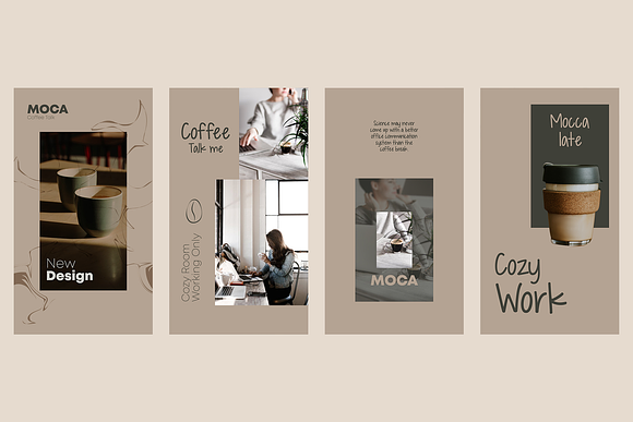 Coffeshop Instagram Templates in Instagram Templates - product preview 9