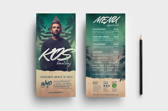 DJ Flyer Template in Flyer Templates - product preview 3
