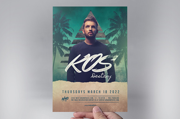 DJ Flyer Template in Flyer Templates - product preview 7