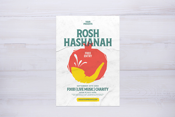 Rosh Hashanah Flyer