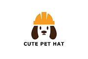Construction Dog Logo Template