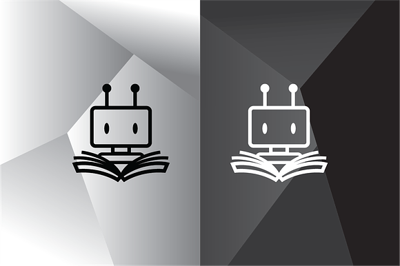 Smart Learning Robot Logo Template in Logo Templates - product preview 1
