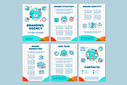 Branding agency brochure template