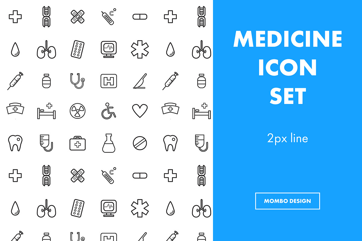 Medicine icon set in Icons - product preview 8