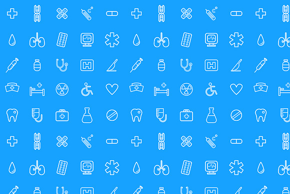 Medicine icon set in Icons - product preview 1