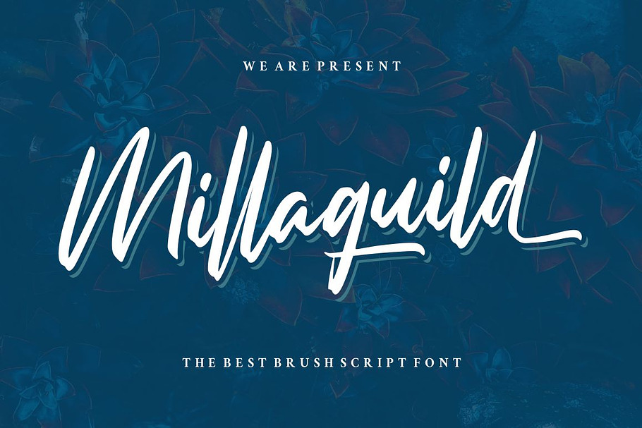 Millaguild Script in Script Fonts - product preview 8