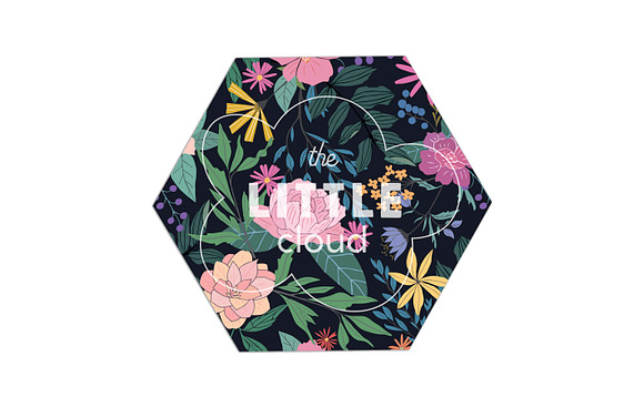 Colourful floral vector patterns in Patterns - product preview 4