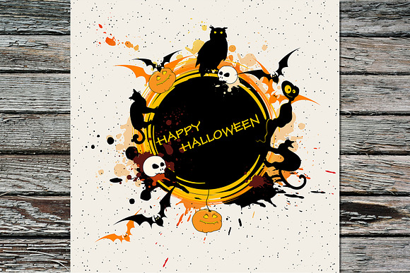 Halloween Banner in Illustrations - product preview 1