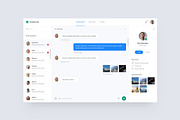 Smilechat — Chat PSD Template