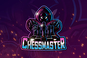CHESSMASTER Mascot & Esport Logo