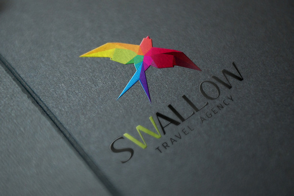 SWALLOW vector logo in Logo Templates - product preview 2