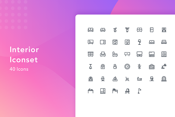 1270+ Modern Line Icon Kit in Icons - product preview 5