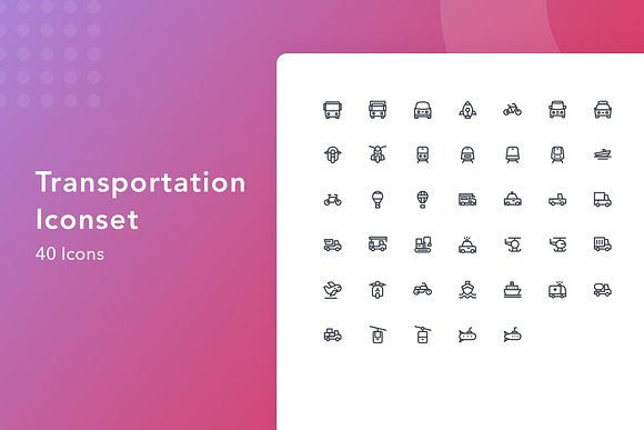 1270+ Modern Line Icon Kit in Icons - product preview 12