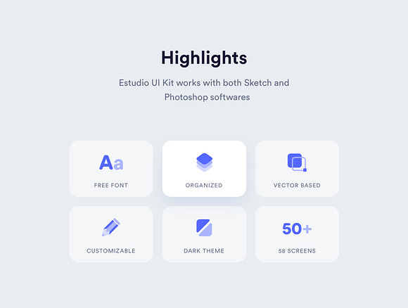 Estudio - Educational Mobile App UI in UI Kits and Libraries - product preview 1