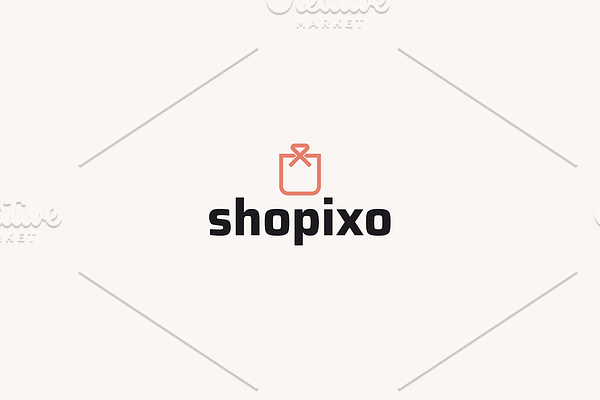 Shopixo - E-commerce Logo Template